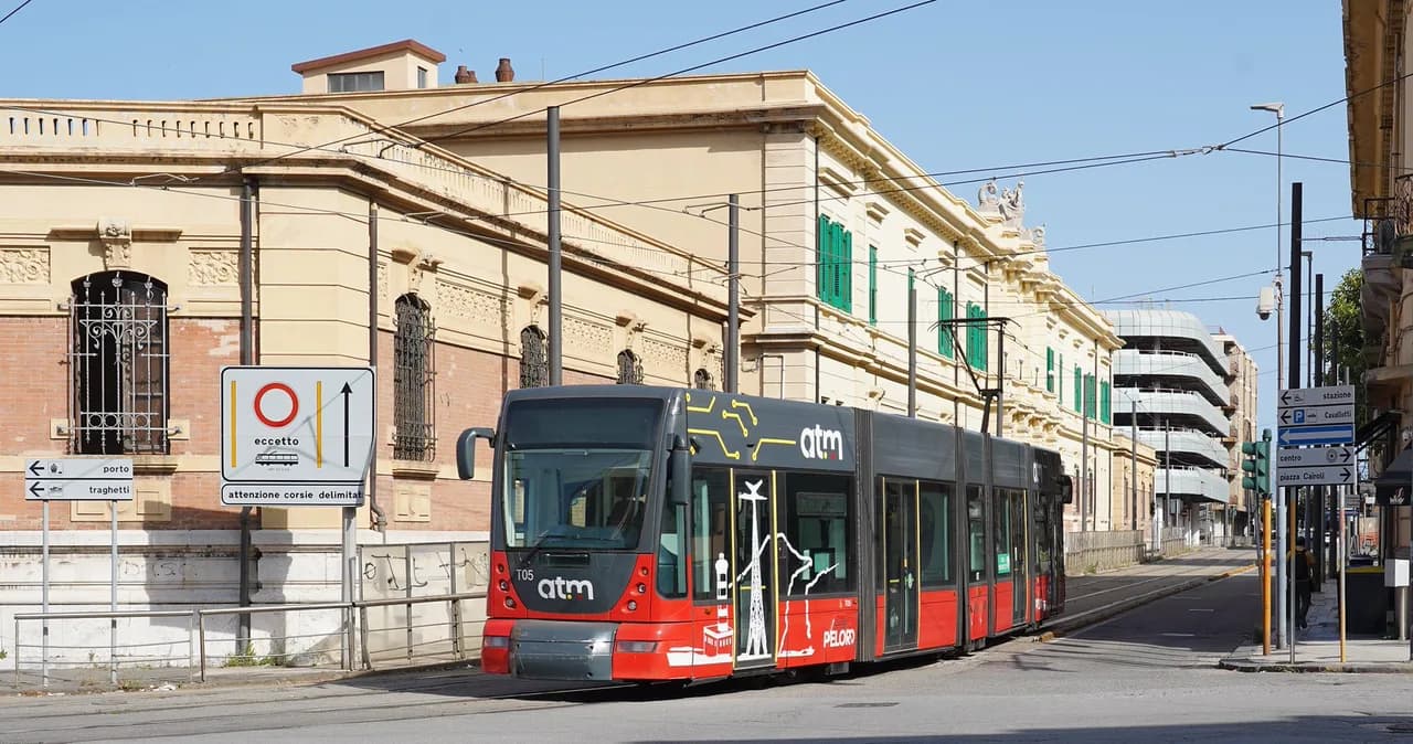 Messina Cruise Port to Train Station: Walk in 10 Minutes