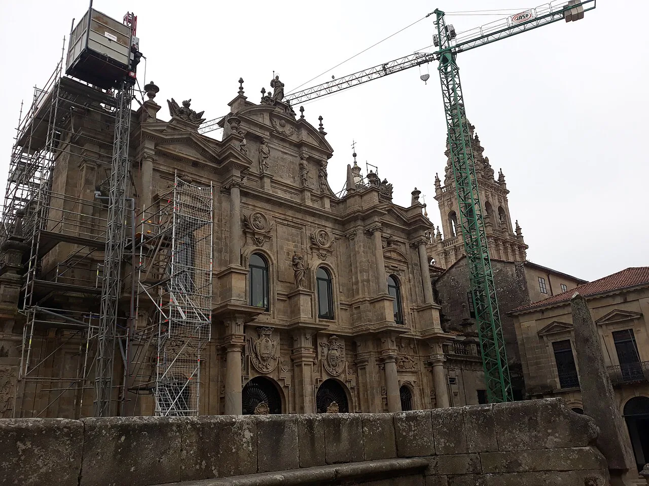 Catedral de Santiago de Compostela, agosto, A Coruña