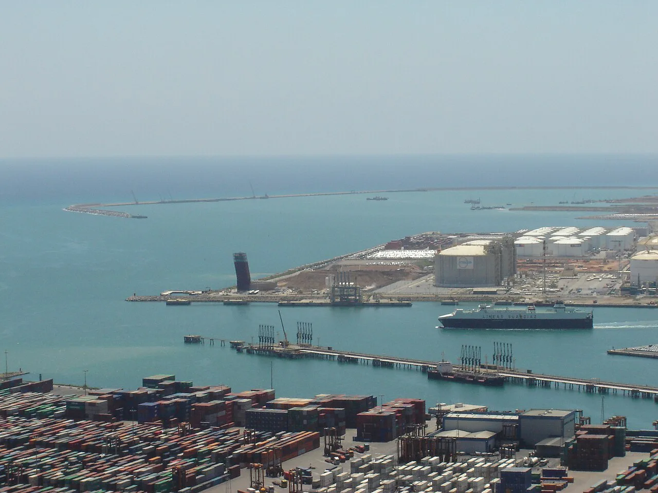 Barcelona harbour