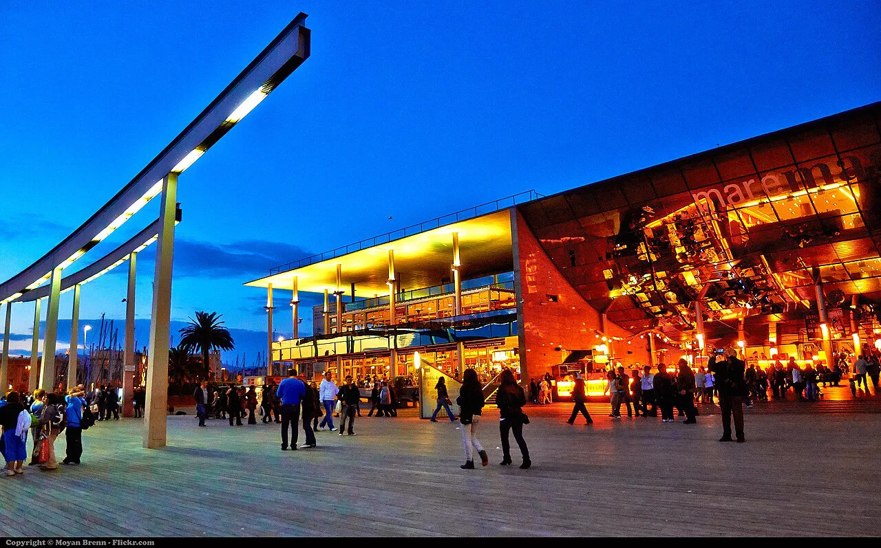 Barcelona ski area, Spain
