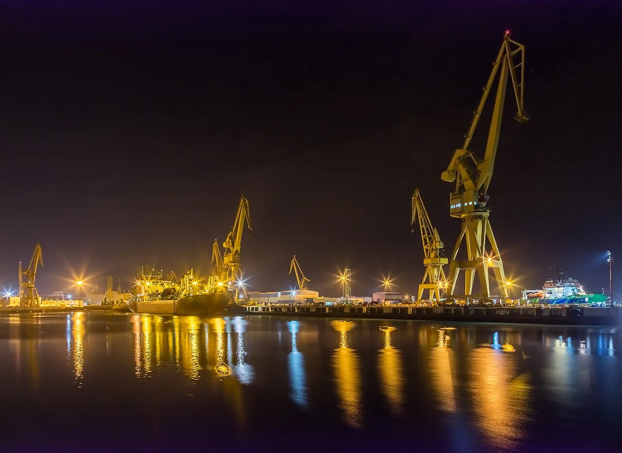 Puerto de la Bahía de Cádiz, España, , DD 25-27 HDR