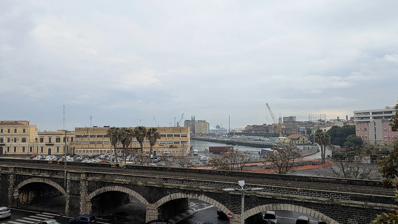 Harbour of Catania