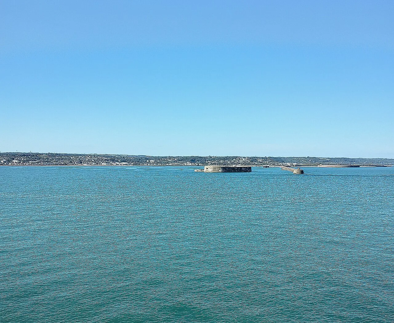 Cherbourg, la rade