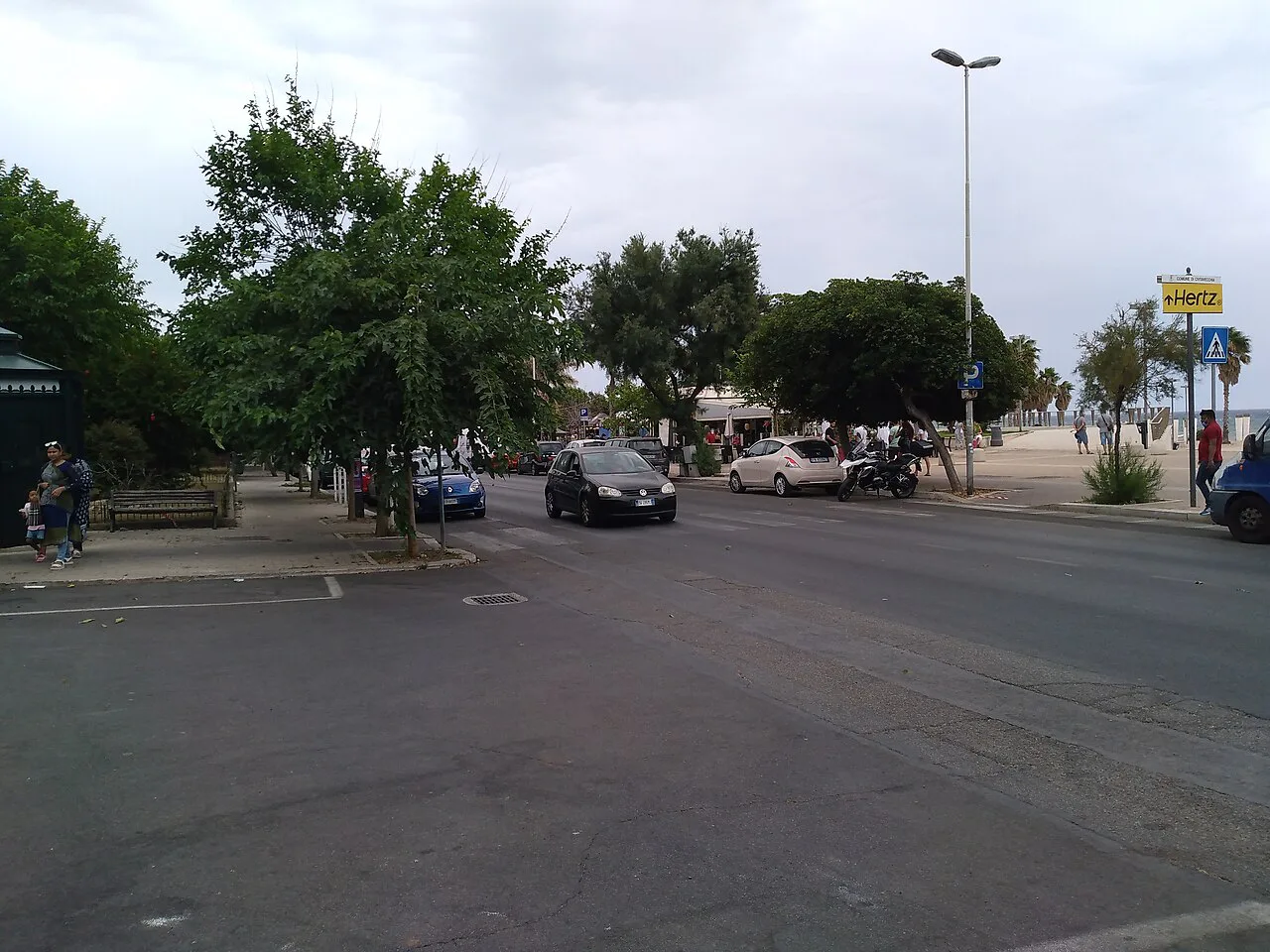 City of Civitavecchia,Italy in