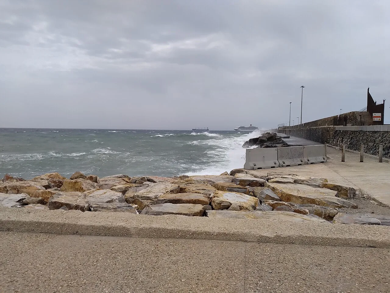 Port of Civitavecchia in
