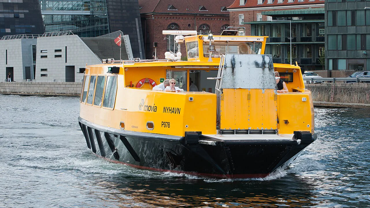 Copenhagen Harbour Bus Havnebus 01 Nyhavn