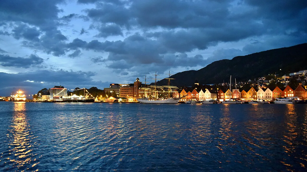 Bergen harbour, Europe