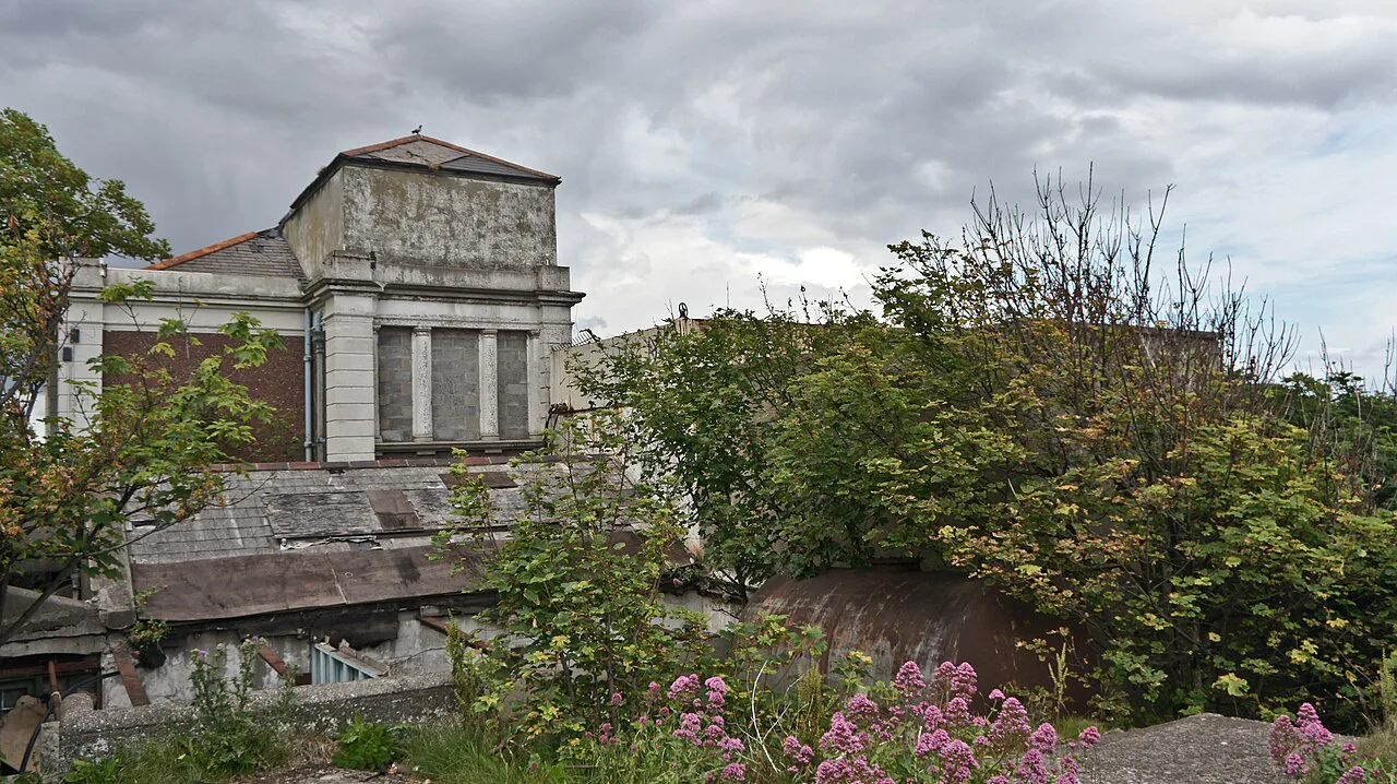 The Old Public Baths In Dun Laoghaire, Dublin