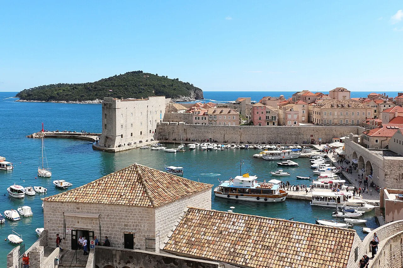 Old harbour, Dubrovnik