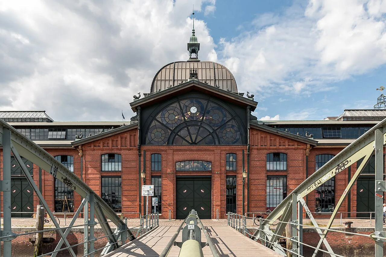 Hamburg, St.-Pauli-Fischmarkt, Fischauktionshalle