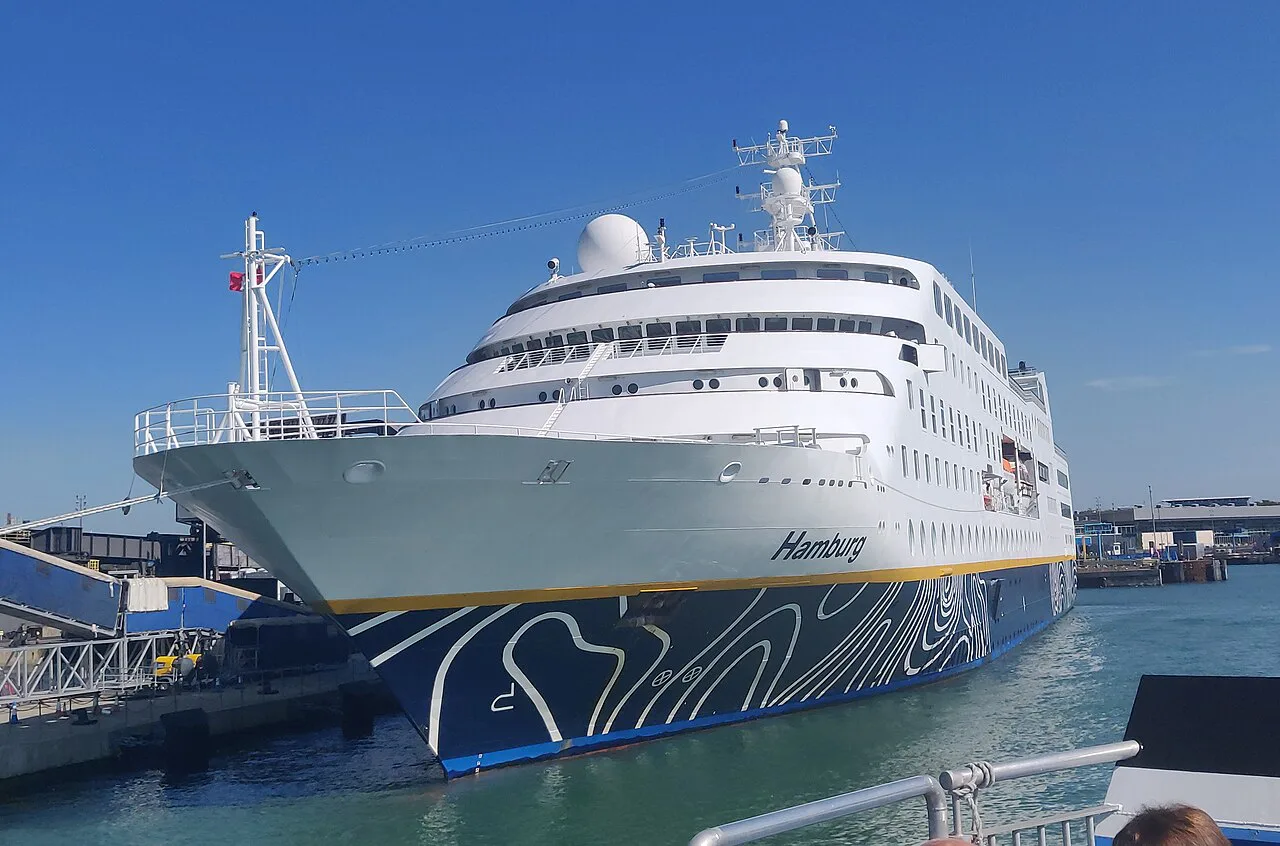 Hamburg in Portsmouth Harbour