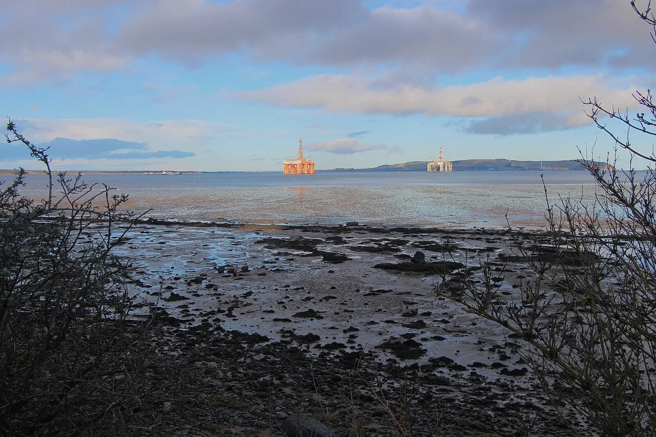Foreshore at Udale Bay - geograph.org.uk, Invergordon