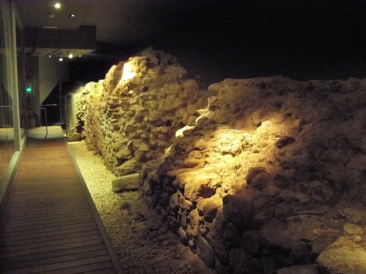 Roman Harbour Wall of Malaga