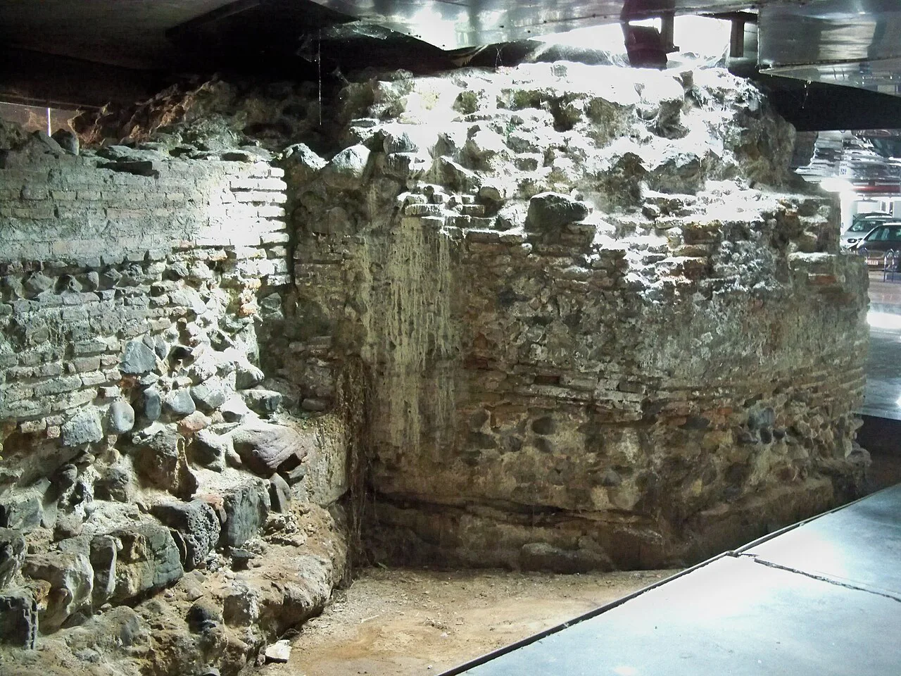 17th Century Harbour Wall in Málaga