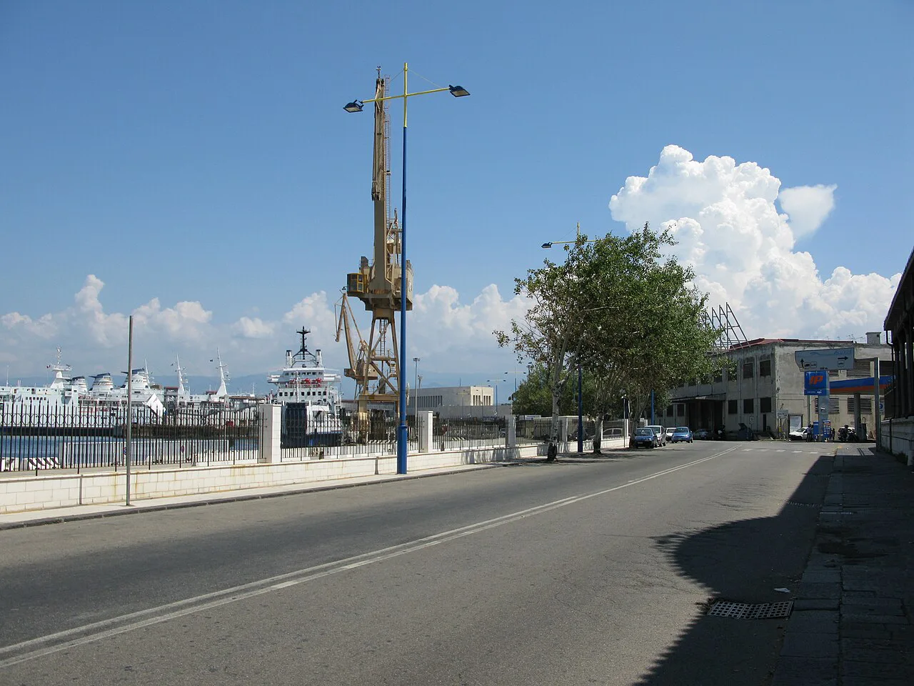 Harbour of Messina - Sicily - Italy - 15 Aug