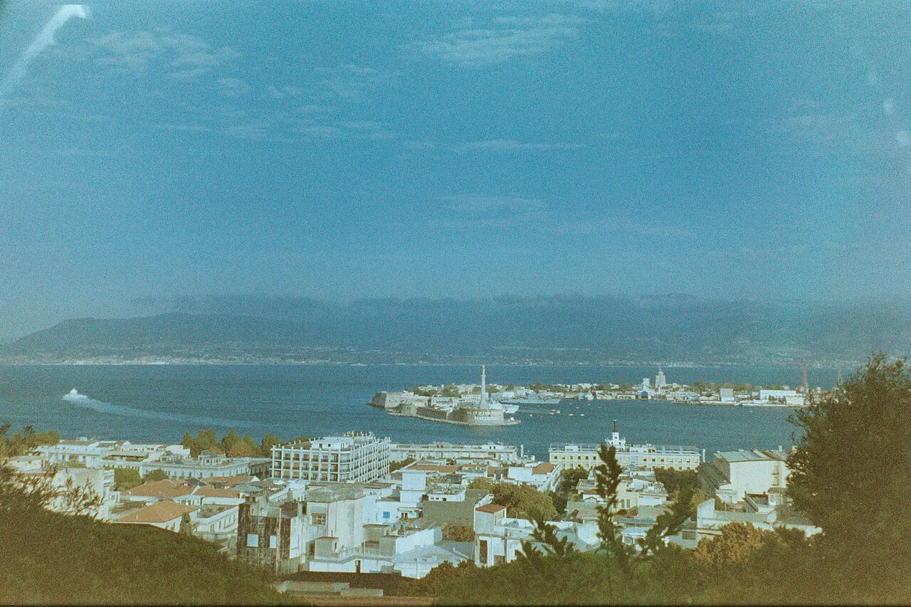 View of the Port of Messina