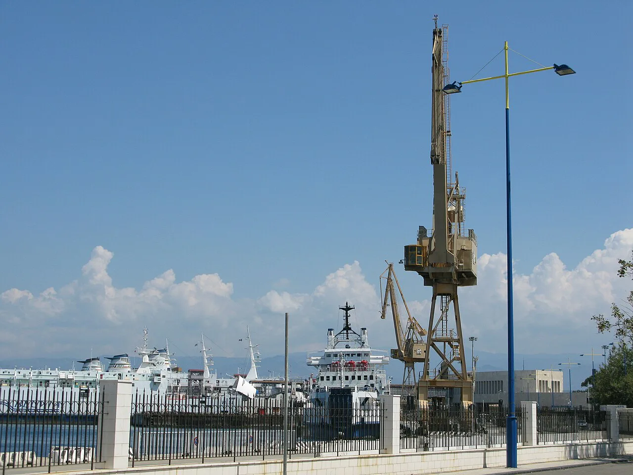 Harbour of Messina - Sicily - Italy - 15 Aug