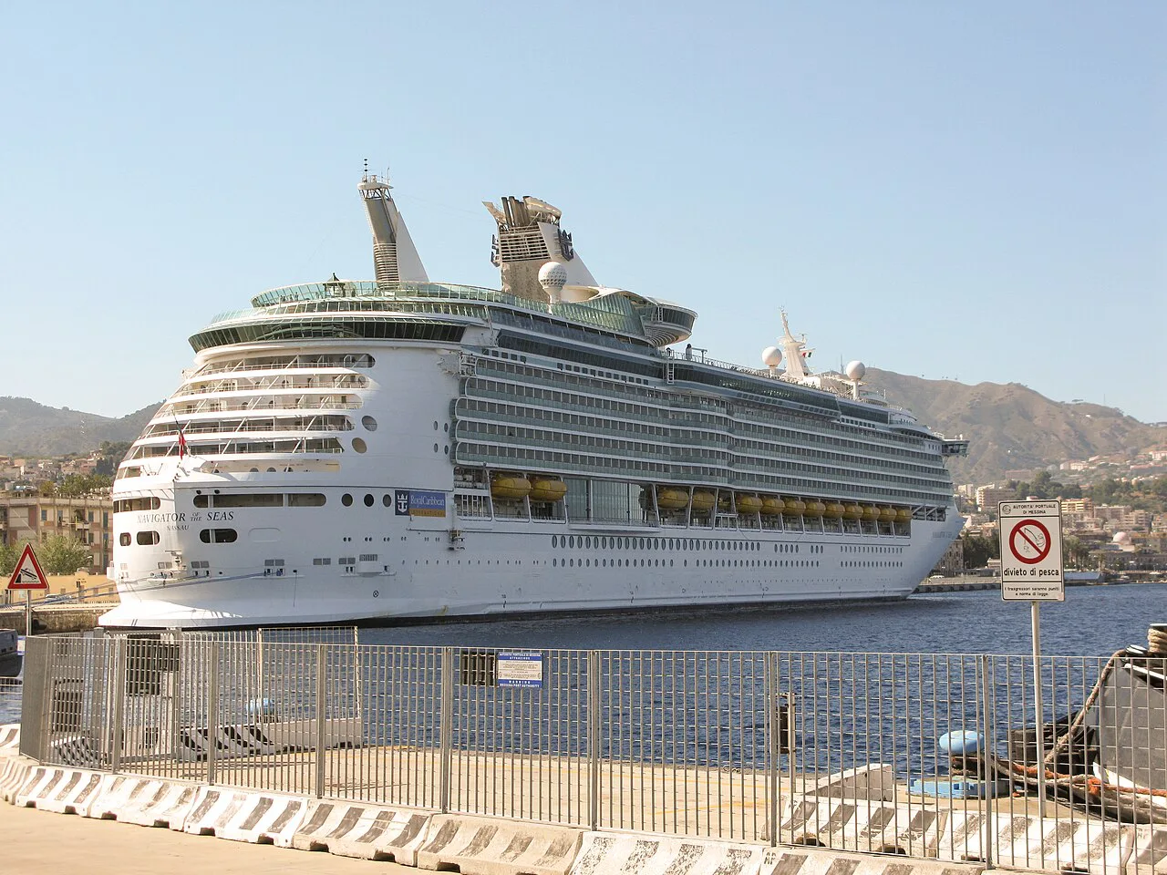Navigator of the Seas - Harbour of Messina - Sicily - Italy - 3 June