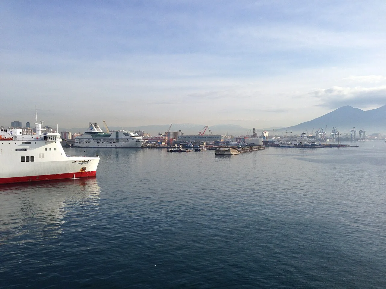 View Onto Naples Port From Costa Diadema - panoramio