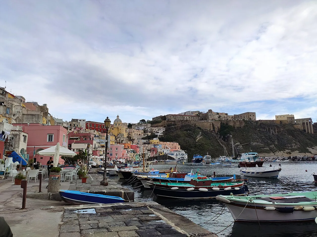 Procida Minor Harbour, Naples Bay, Italy
