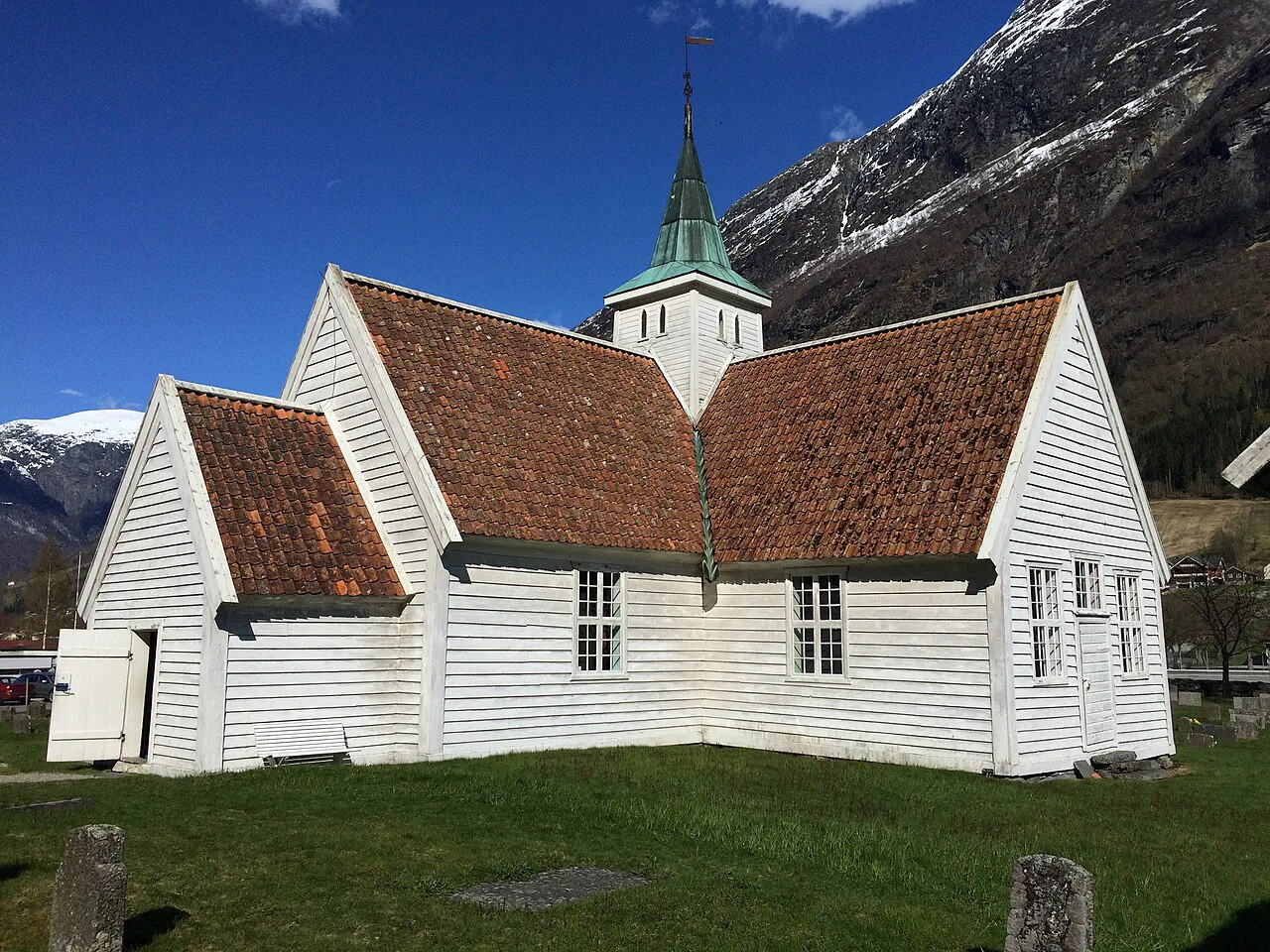 Olden Old Church Sogn og Fjordane exterior
