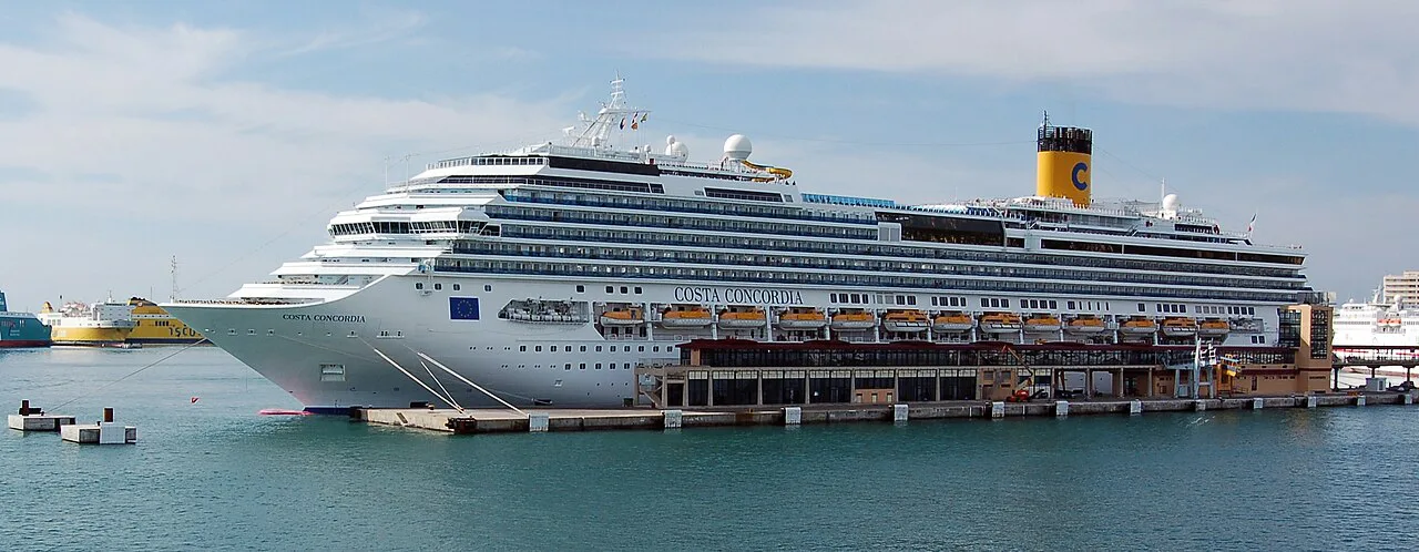 Costa Concordia in Palma, Majorca, Palma de Mallorca