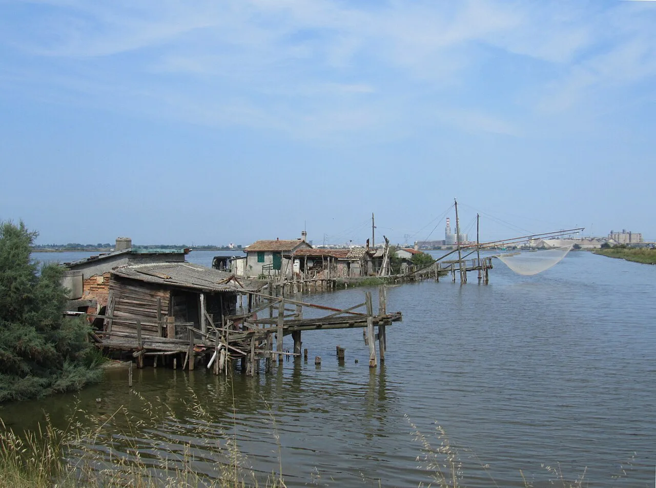 Bilancione da pesca, Ravenna