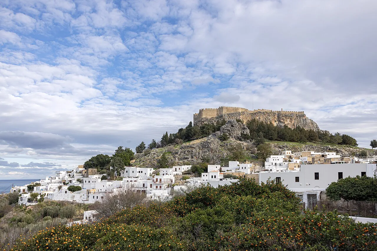Lindos Λίνδος Rhodes Ρόδος 12 acropolis