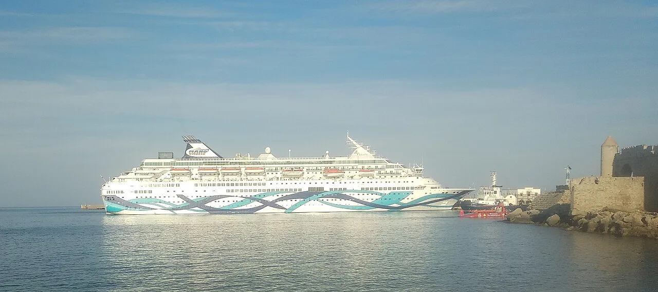 Crown Iris at Rhodes port