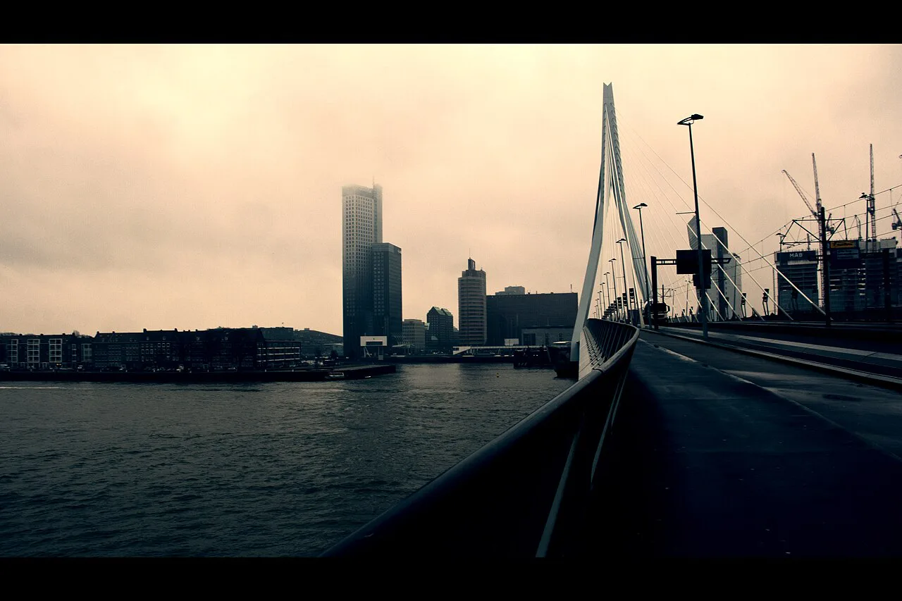 Erasmusbrug in Rotterdam