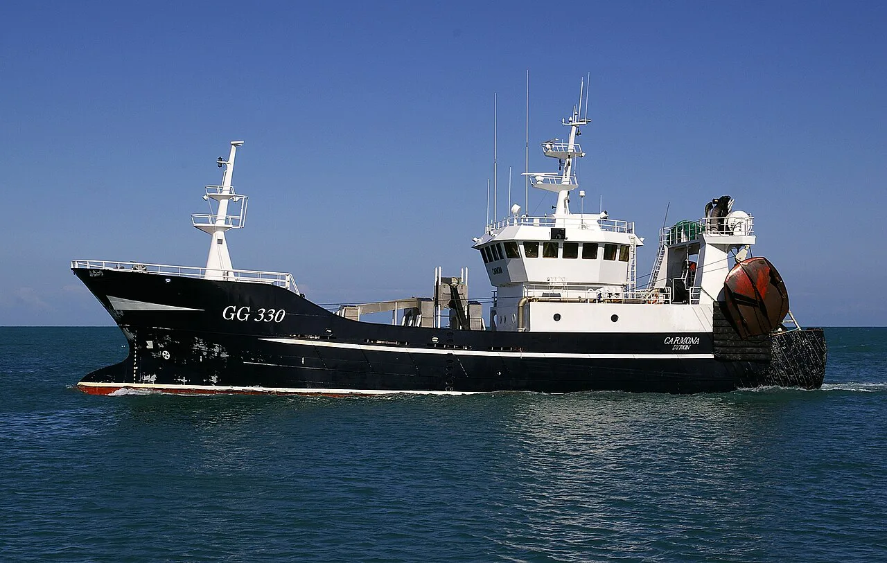 Carmona entering Skagen Harbour