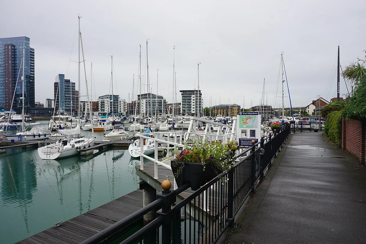 Ocean Village Marina - geograph.org.uk, Southampton