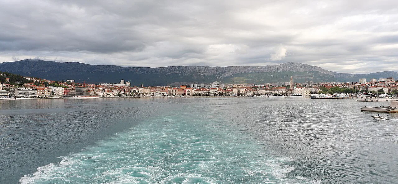 View of Split harbour