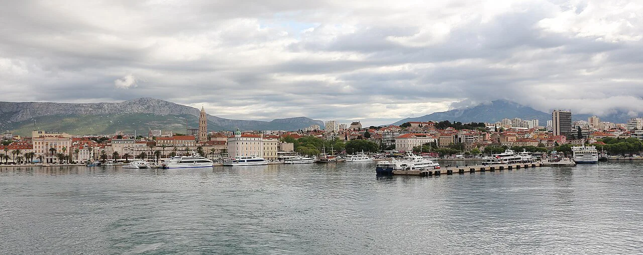 View of Split harbour