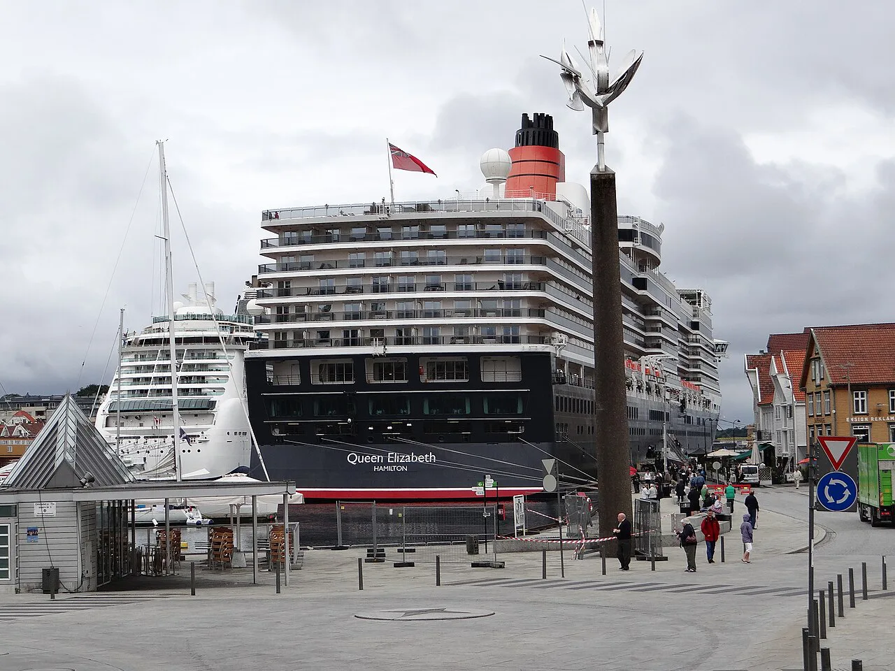 Cunard Queen Elizabeth Stavanger Norway