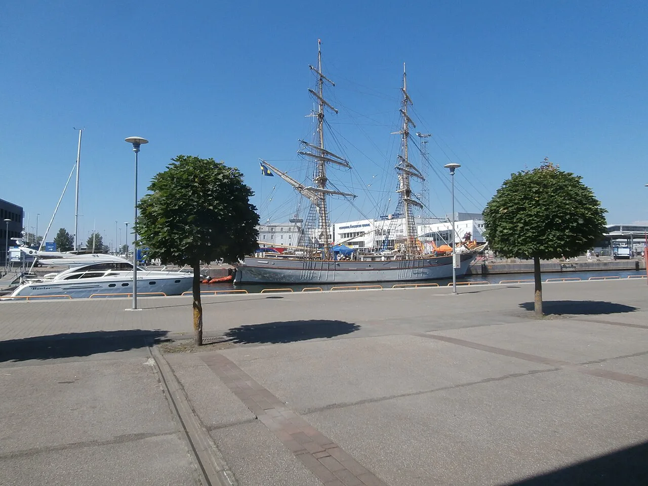 Tre Kronor af Stockholm at Quay 23 in Port of Tallinn 15 July