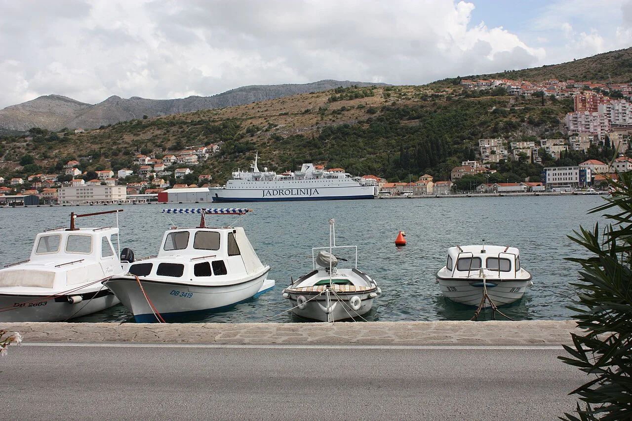 Gruz Harbour, Dubrovnik, July