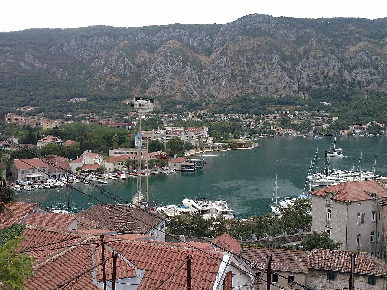 Kotor port & city center