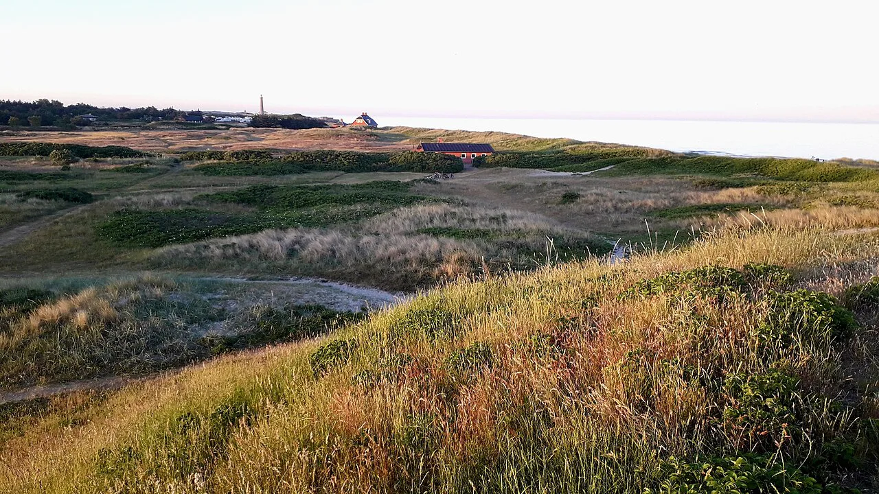 View from Vippefyret Tipping Lantern Bascule Light Skagen Denmark