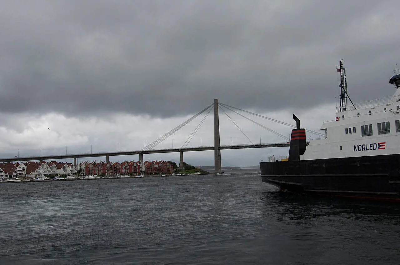 Stavanger harbour bridge