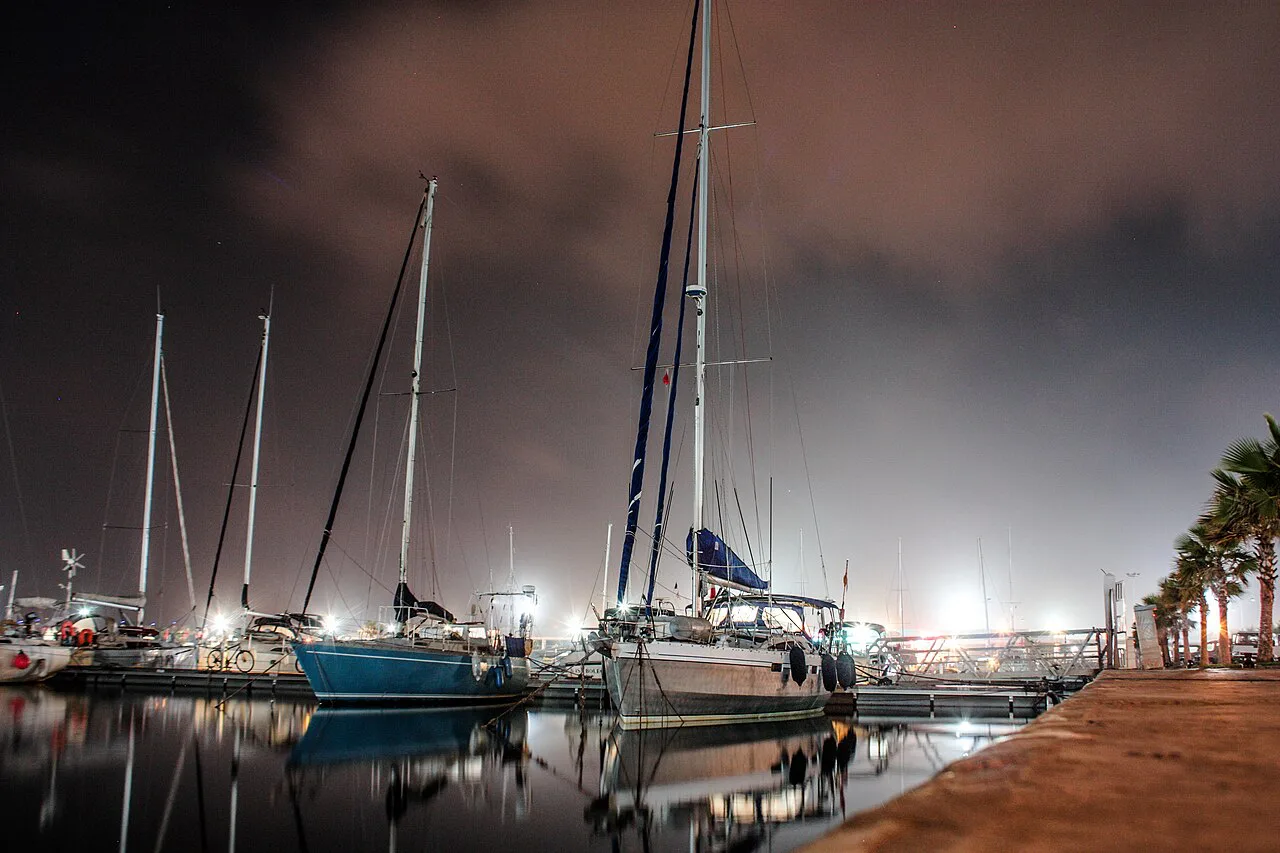 Saidia's Marina by night - Berkane Morocco by Brahim FARAJI, Vigo